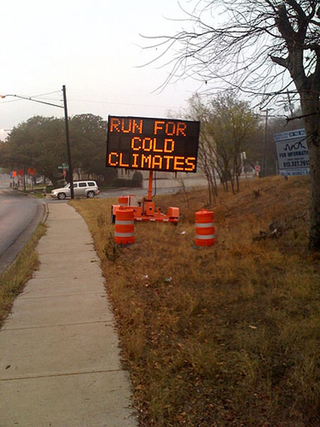 Illustration for article titled Hacked Electronic Road Sign Mega-Gallery